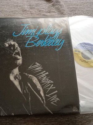 Laserdisc Jimi Plays Berkeley by Jimi Hendrix like new, blues