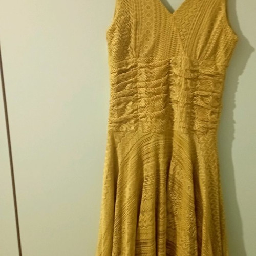 Dress used, size 36 with side zipper