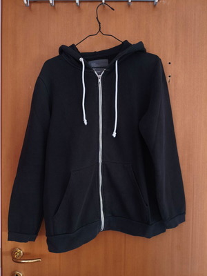 H&M Basic Oversized Hoodie Black size S like new