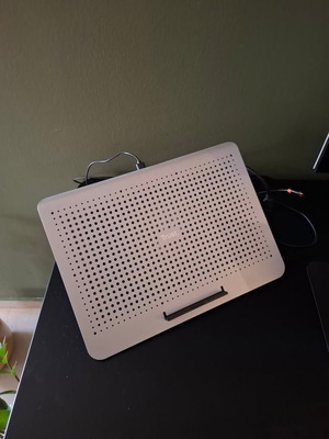 Trust Exto Cooling Pad for Laptop up to 16" like new, gray with 1 fan