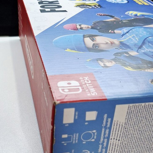 Nintendo Switch Fortnite Edition Box with Manual used