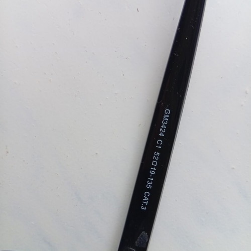 Italian sunglasses used with unique weaving design, black