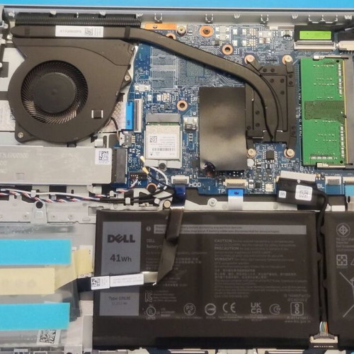 Dell Inspiron 15 3525 laptop used for spare parts with 16GB RAM and 512GB SSD