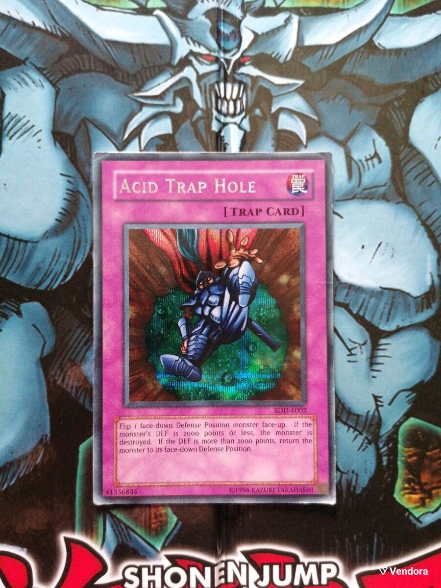 Acid Trap Hole κάρτα Yugioh μεταχειρισμένη - € 9,00 - Vendora.gr
