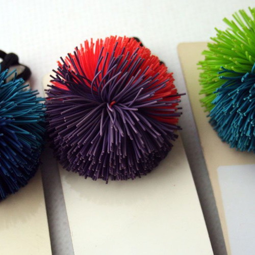 Koosh ball bookmarks vintage 90's Oddz On new, pack of 3