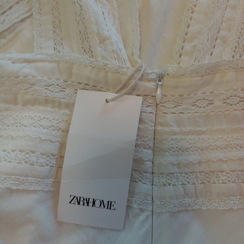 Zara Home maxi nightgown, size L, soft cotton, ecru