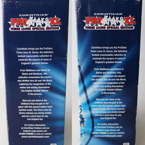 Corinthian Pro Stars XL David Beckham 2002 Special Edition new