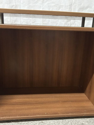 TV stand used with ample storage space