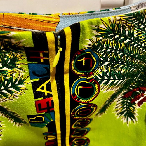 Gianni Versace Couture vintage mini skirt like new, multicolor
