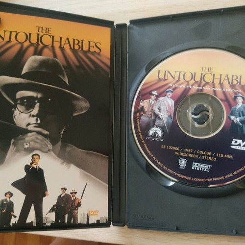 The Untouchables CD+DVD like new