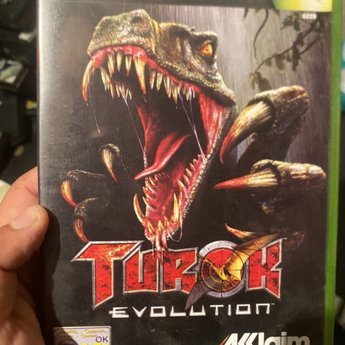 Turok Evolution Xbox game, original