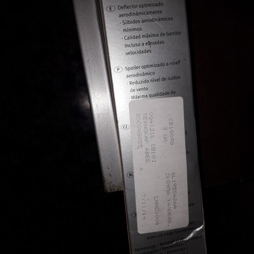 Seat Ibiza 6L Wiper Blades New Front and Rear 2006