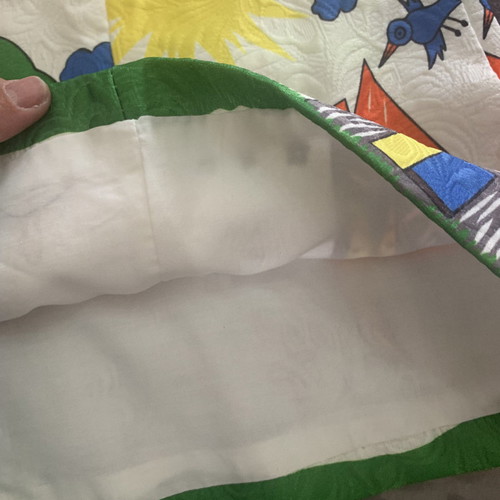 Girl's dress for 4 years old new, embossed with bright colors
