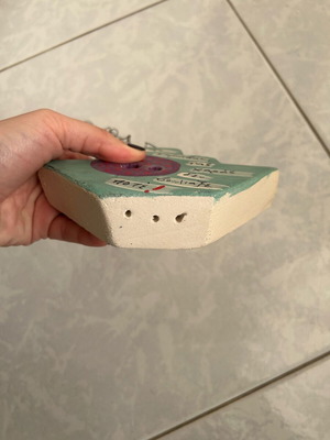 Decorative clay ship like new