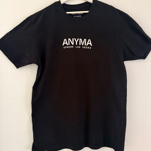 Anyma Sphere T-shirt End Of Genesis Afterlife 2025, black, XL