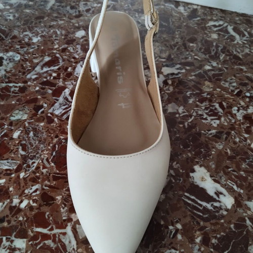 Tamaris shoes like new, white, size 38