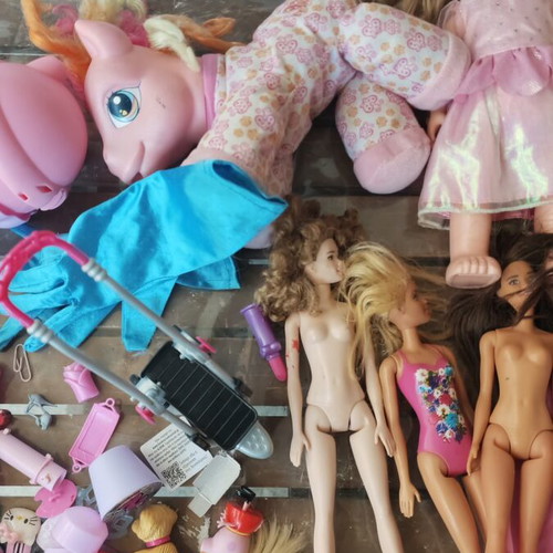 Barbie κούκλες και αξεσουάρ μεταχειρισμένα, σετ