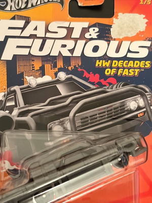 Hot Wheels Fast & Furious Decades Of Fast ‘67 El Camino new