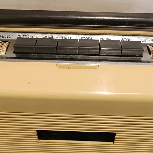 Grundig reel-to-reel tape recorder used, vintage 1960, needs repair