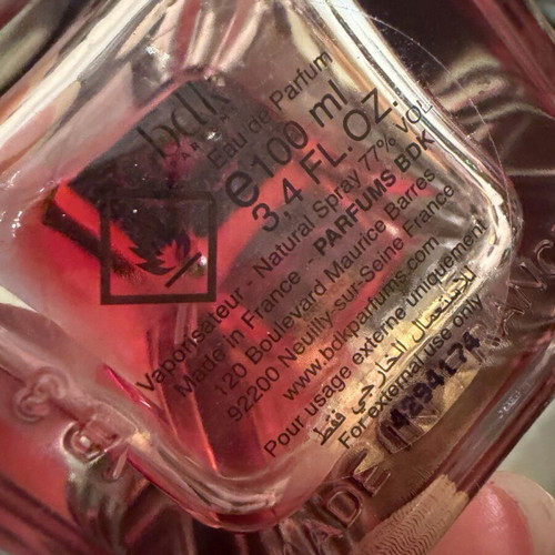 BDK Parfums Rouge Smoking eau de Parfum used 75 ml tester