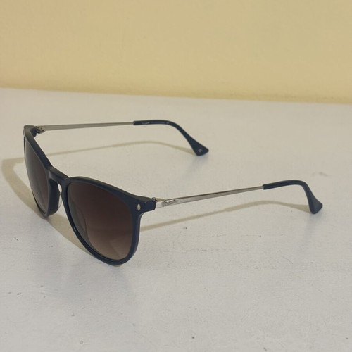 Vespa sunglasses like new, dark blue and silver frame with gradient lenses