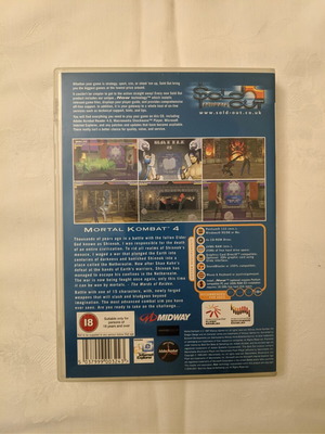Mortal Kombat 4 PC videogame σαν καινούργιο, Windows fighting