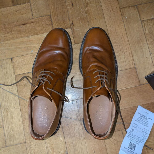 Gianni P. shoes like new, size 43, beige brown