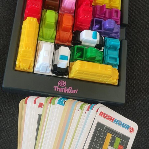 Interactive toy with cars used