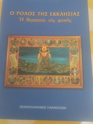Orthodox Christian Book by Archimandrite Savvas Agioreitos like new