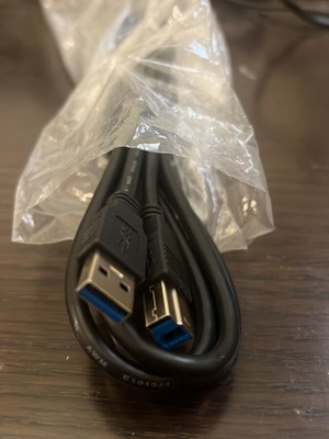 Καλώδιο USB 3.0 Type A σε Type B καινούργιο, SuperSpeed
