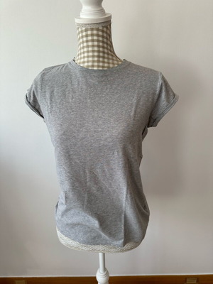 Zara tshirt γκρι μέγεθος large σαν καινούριο