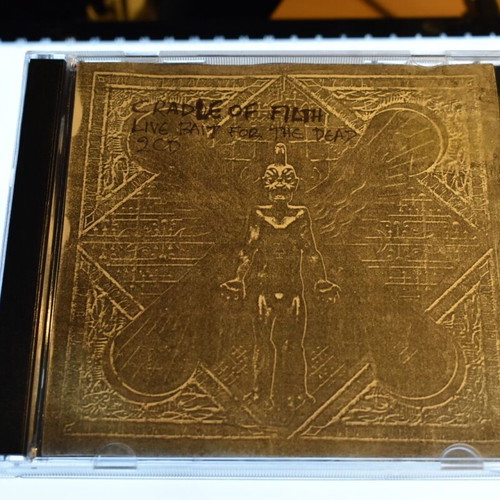 Cradle Of Filth Live Bait For The Dead 2 CD used without covers