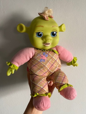 Shrek’s Baby Felicia Laugh With Me electronic plush doll 2007 used