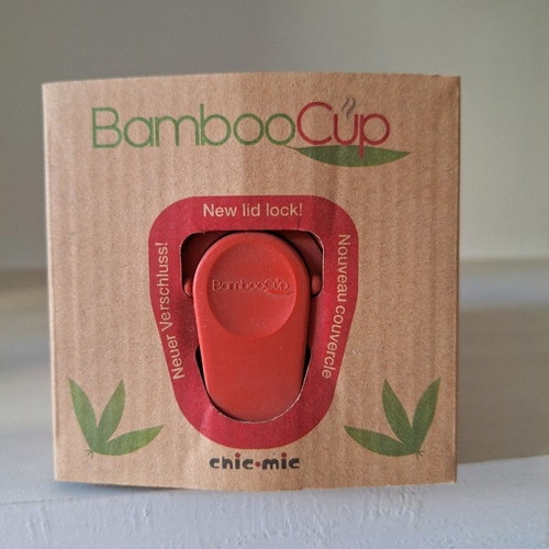 Portable bamboo mug 400ml new