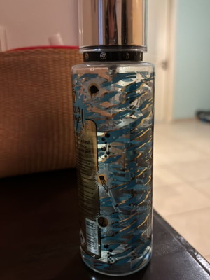 Body mist opened used