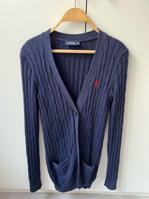 Ralph Lauren cardigan used, blue, size XS
