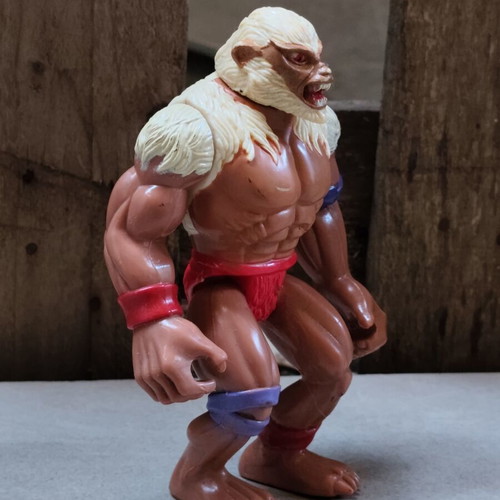 ThunderCats Monkian vintage action figure used with working mechanism