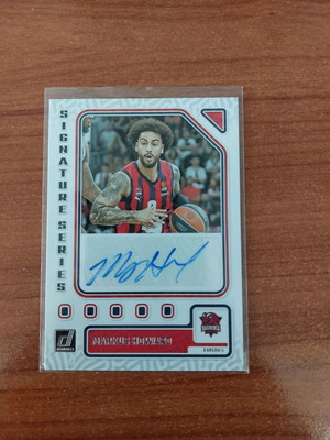 Panini Donruss Euroleague 2023-2024 Markus Howard Signature Series κάρτα σαν καινούργια