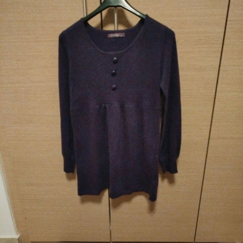 Sweet age long pullover used, purple, size S/M