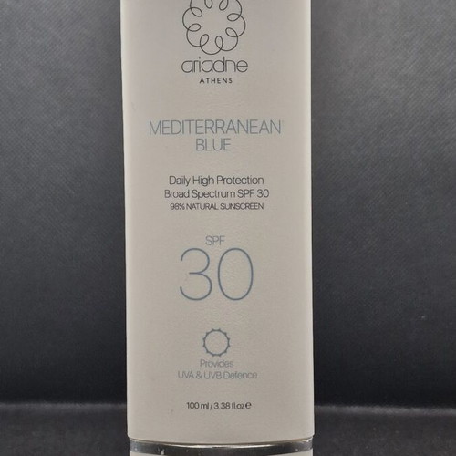 Ariadne Athens Mediterranean Blue Sunscreen SPF30 new, face and body