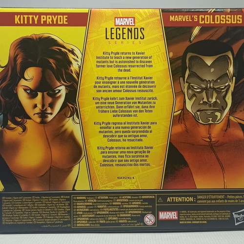 Hasbro Marvel Legends Astonishing X-Men Kitty Pryde & Colossus Figures new