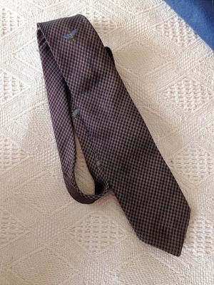 Classic Pierre Cardin tie used, gray and grenat colors