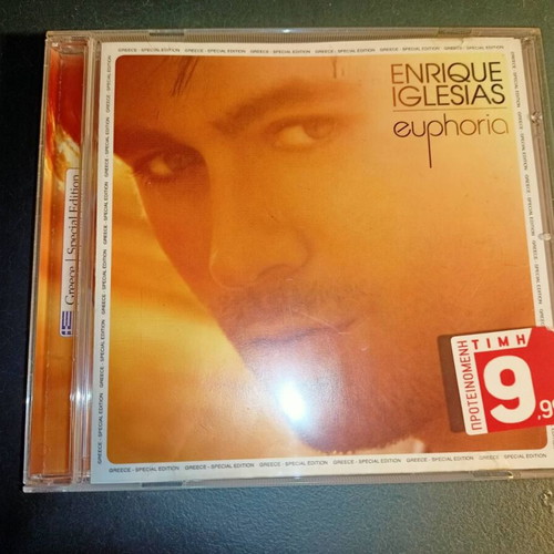 Enrique Iglesias Euphoria CD like new, Greece Special Edition 2010