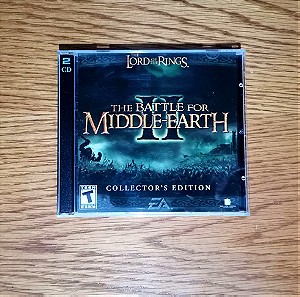The Battle for Middle Earth II Collectors Edition DVDs only