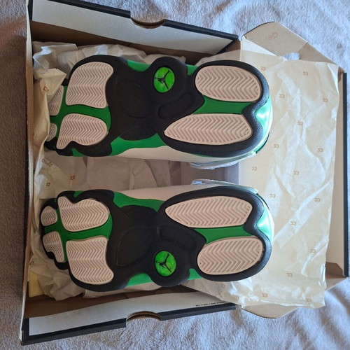 Jordan 6 Rings sneakers white lucky green size 43