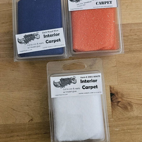 Interior carpet modeling new, pack of 3 pieces