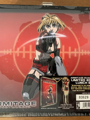 Armitage III Dual Matrix Limited Edition DVD Anime new with McFarlane figure and lunchbox