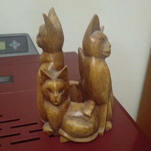 Wooden decorative item like new