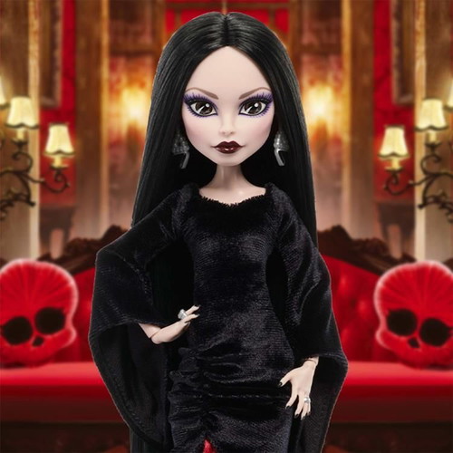 Morticia Addams Monster High x Wednesday doll new, collectible