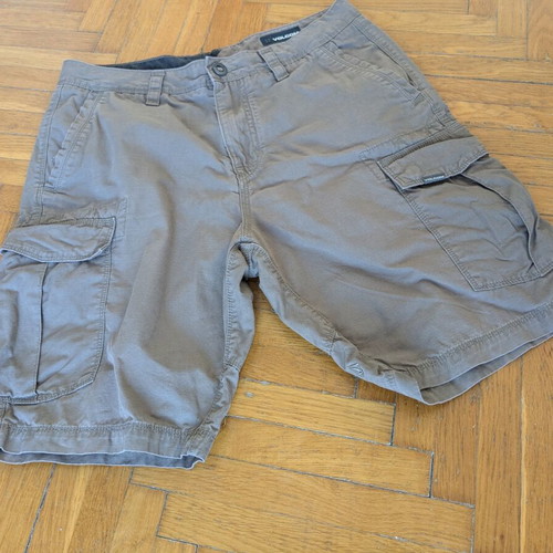 Volcom cargo shorts, size 32, beige grey